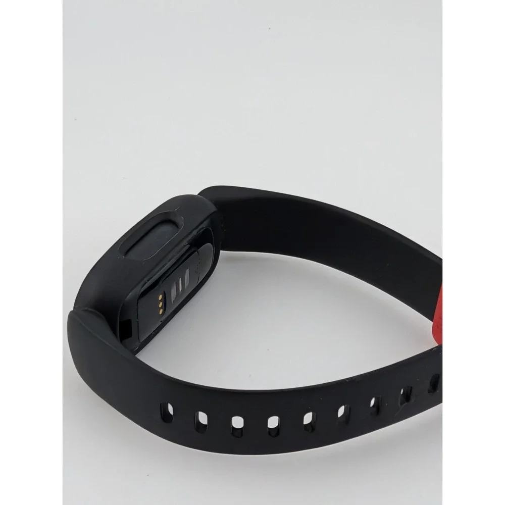 Fitbit‎ Inspire 2 Activity Tracker FB418 Small Black/Red Band- Tested Working
